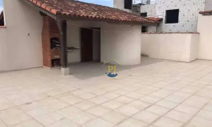 Apartamento Duplex com 3 dormitórios à venda, 171 m² por R$ 550.000,00 - Vila Guilhermina - Praia Grande/SP