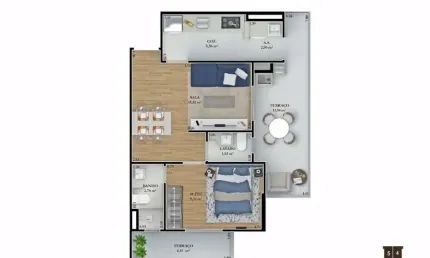 Apartamento residencial à venda, canto do forte, praia grande - ap0597.