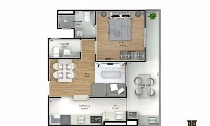 Apartamento Residencial à venda, Canto do Forte, Praia Grande - AP0599.