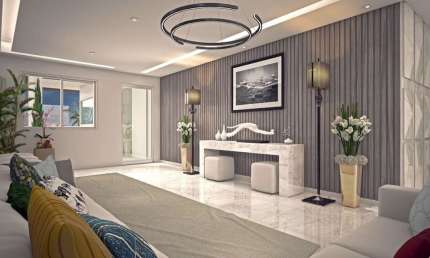Apartamento Residencial à venda, Vila Guilhermina, Praia Grande - AP0543.