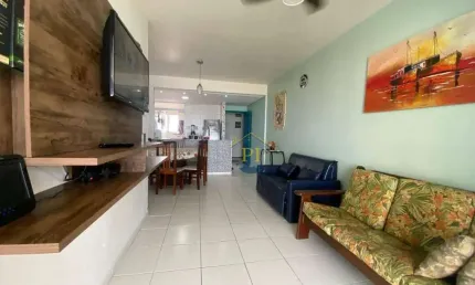 Apartamento para alugar, 70 m² por R$ 3.900,00/mês - Mirim - Praia Grande/SP