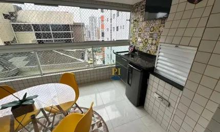 Apartamento com 2 dormitórios à venda, 97 m² por R$ 785.000 - Canto do Forte - Praia Grande/SP