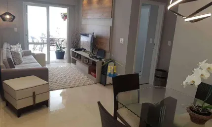 Apartamento com 2 dormitórios à venda, 92 m² por r$ 739.000,00 - aviação - praia grande/sp