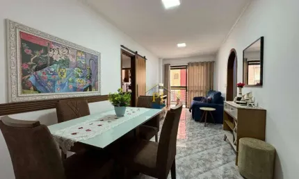 Apartamento com 1 dormitório à venda, 57 m² por r$ 330.000,00 - vila guilhermina - praia grande/sp