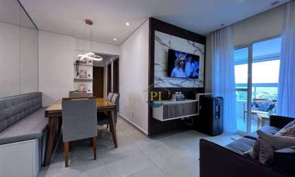 Apartamento com 3 dormitórios à venda, 87 m² por R$ 800.000 - Ocian - Praia Grande/SP