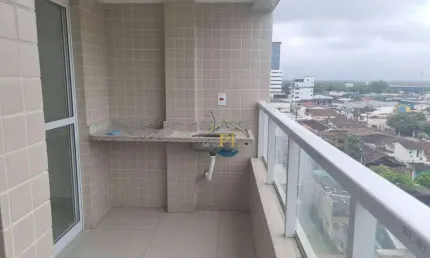 Apartamento com 2 dormitórios à venda, 71 m² por r$ 499.000,00 - vila guilhermina - praia grande/sp