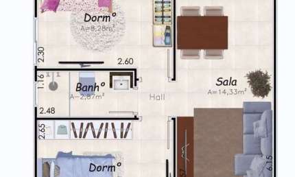 Apartamento Residencial à venda, Caiçara, Praia Grande - AP0308.