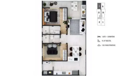 Apartamento residencial à venda, boqueirão, praia grande - ap0318.