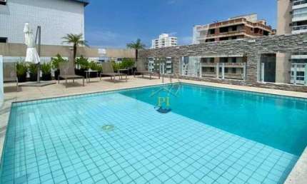Apartamento com 2 dormitórios, 66 m² - venda por R$ 495.000,00 ou aluguel por R$ 3.600,00 - Canto do Forte - Praia Grande/SP