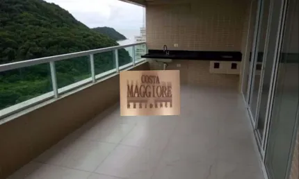 Apartamento com 3 dormitórios à venda, 153 m² por r$ 2.200.000,00 - canto do forte - praia grande/sp