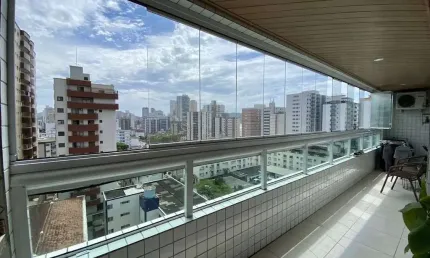 Apartamento residencial à venda, guilhermina, praia grande - ap0857.