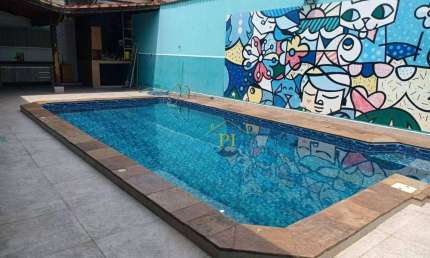 Casa com 3 dormitórios, 180 m² - venda por R$ 3.200.000,00 ou aluguel por R$ 11.000,00/mês - Canto do Forte - Praia Grande/SP