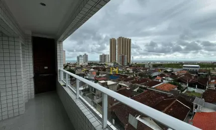 Apartamento com 2 dormitórios à venda, 68 m² por R$ 420.000,00 - Mirim - Praia Grande/SP