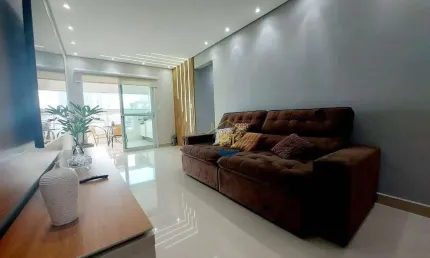 Apartamento com 2 dormitórios à venda, 83 m² por r$ 715.000 - boqueirão - praia grande/sp