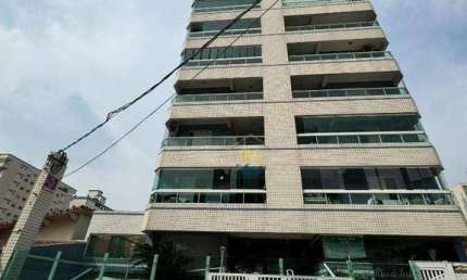 Apartamento com 2 dormitórios à venda, 86 m² por R$ 565.000 - Vila Guilhermina - Praia Grande/SP