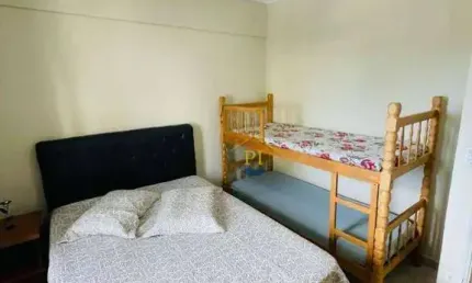 Apartamento com 2 dormitórios à venda, 60 m² por r$ 290.000 - aviação - praia grande/sp