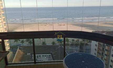 Apartamento com 2 dormitórios à venda, 80 m² por R$ 550.000,00 - Aviação - Praia Grande/SP