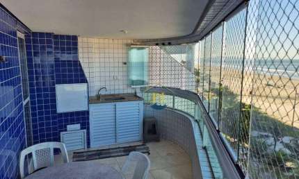 Apartamento com 3 dormitórios à venda, 103 m² por R$ 720.000,00 - Caiçara - Praia Grande/SP