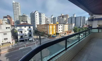 Apartamento com 2 dormitórios à venda, 86 m² por R$ 480.000,00 - Vila Guilhermina - Praia Grande/SP