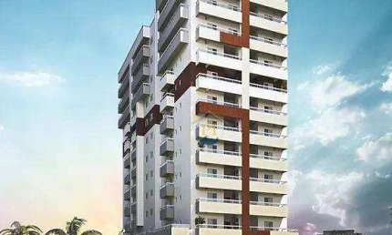 Apartamento com 2 dormitórios à venda, 63 m² por R$ 398.985 - Maracanã - Praia Grande/SP