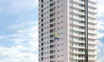 Apartamento com 2 dormitórios à venda, 77 m² por R$ 619.358 - Vila Guilhermina - Praia Grande/SP