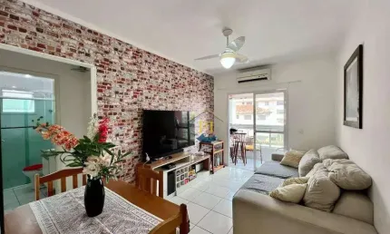 Apartamento à venda, 55 m² por r$ 435.000,00 - canto do forte - praia grande/sp