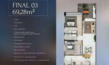 Apartamento Residencial à venda, Vila Guilhermina, Praia Grande - AP1079.