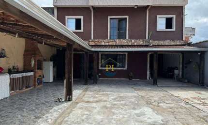 Casa com 4 dormitórios à venda, 176 m² por R$ 405.000 - Jardim Quietude - Praia Grande/SP