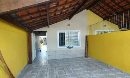 Casa com 3 dormitórios à venda, 150 m² por r$ 400.000 - mirim - praia grande/sp