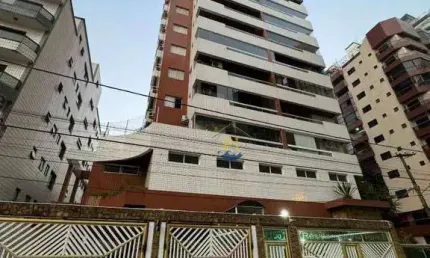 Apartamento com 3 dormitórios à venda, 96 m² por R$ 695.000 - Vila Guilhermina - Praia Grande/SP