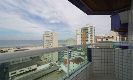 Cobertura com 3 dormitórios à venda, 145 m² por R$ 1.100.000,00 - Vila Guilhermina - Praia Grande/SP