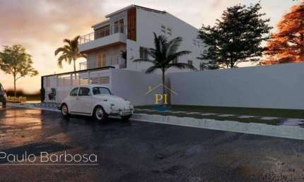 Casa com 4 dormitórios à venda, 88 m² por R$ 520.000,00 - Mirim - Praia Grande/SP