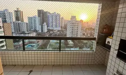 Apartamento com 2 dormitórios à venda, 88 m² por r$ 539.000,00 - vila guilhermina - praia grande/sp