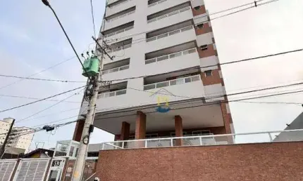 Apartamento com 1 dormitório à venda, 47 m² por R$ 360.000 - Vila Guilhermina - Praia Grande/SP