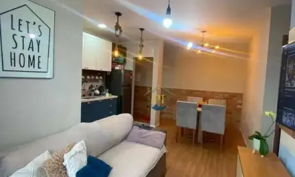 Apartamento com 2 dormitórios à venda, 57 m² por r$ 360.000,00 - aviação - praia grande/sp