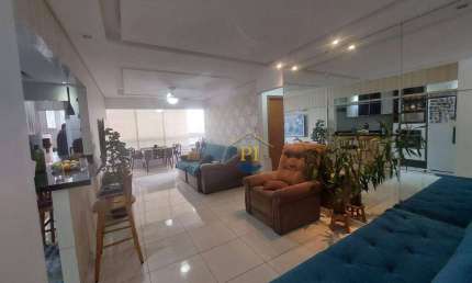 Apartamento com 2 dormitórios à venda, 92 m² por R$ 600.000 - Caiçara - Praia Grande/SP