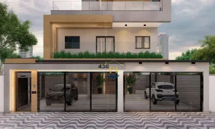 Casa à venda, 78 m² por R$ 450.000,00 - Vila Guilhermina - Praia Grande/SP