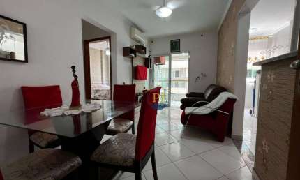 Apartamento com 1 dormitório à venda, 44 m² por R$ 358.000 - Aviação - Praia Grande/SP