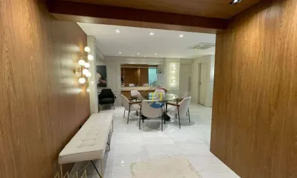 Apartamento para alugar, 161 m² por R$ 9.800,00/mês - Tupi - Praia Grande/SP
