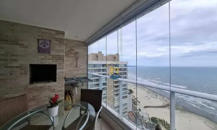Apartamento com 2 dormitórios à venda, 69 m² por R$ 735.000 - Mirim - Praia Grande/SP