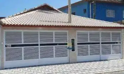 Casa à venda, 110 m² por r$ 585.000,00 - balneário pires - praia grande/sp