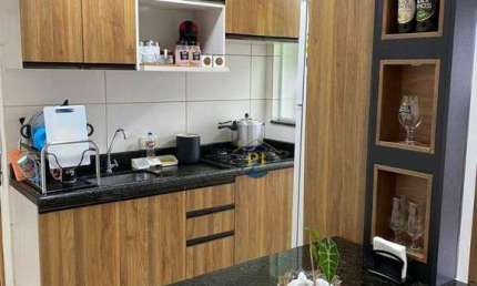 Apartamento à venda, 55 m² por R$ 370.000,00 - Caiçara - Praia Grande/SP