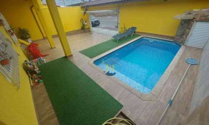 Casa com 3 dormitórios à venda, 103 m² por R$ 750.000,00 - Jardim Imperador - Praia Grande/SP