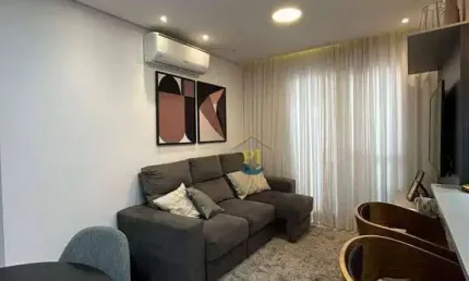 Apartamento com 2 dormitórios à venda, 63 m² por R$ 445.000 - Guilhermina - Praia Grande/SP