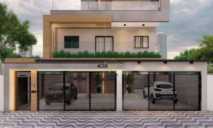 Casa à venda, 44 m² por R$ 350.000,00 - Vila Guilhermina - Praia Grande/SP