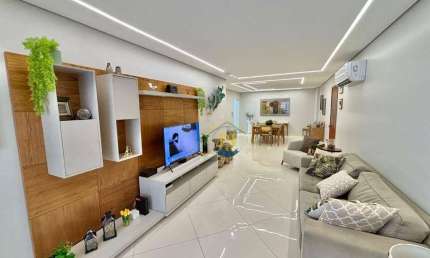 Apartamento à venda, 162 m² por R$ 2.300.000,00 - Canto do Forte - Praia Grande/SP