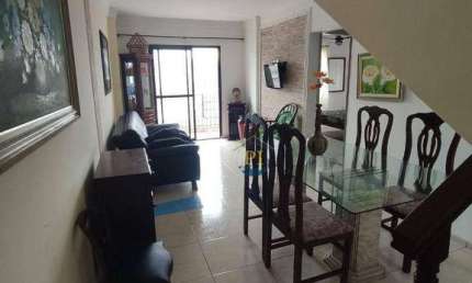 Cobertura com 3 dormitórios à venda, 120 m² por R$ 540.000,00 - Ocian - Praia Grande/SP