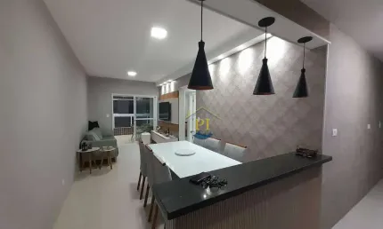 Apartamento com 2 dormitórios à venda, 74 m² por r$ 750.000,00 - canto do forte - praia grande/sp