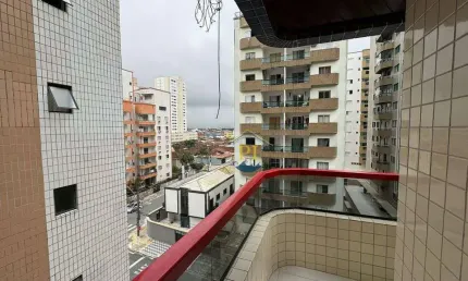Apartamento à venda, 74 m² por R$ 400.000,00 - Tupi - Praia Grande/SP