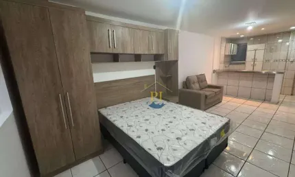 Kitnet com 1 dormitório à venda, 30 m² por R$ 190.000,00 - Aviação - Praia Grande/SP